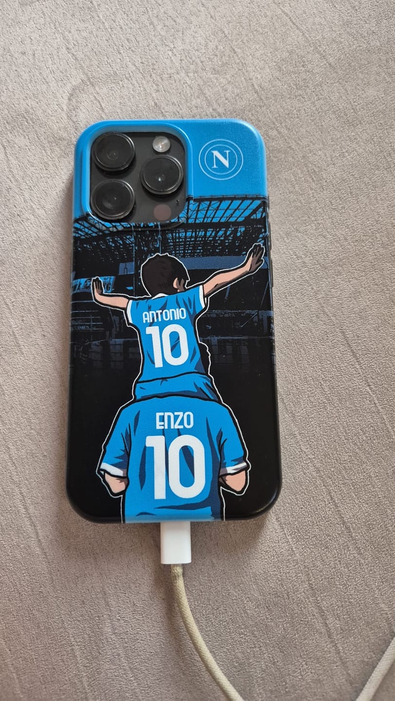 Customer photo review of NAPOLI - COVER PAPA' E FIGLIO