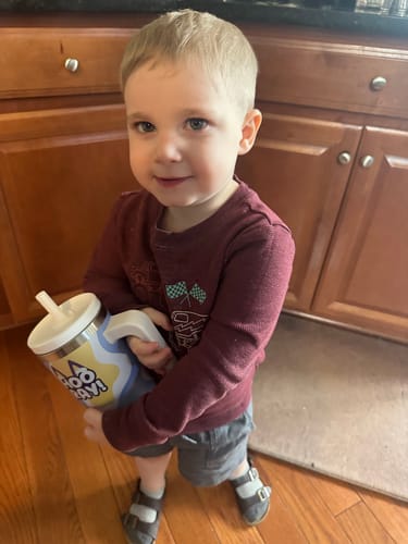 Customer photo review of Ninja Spill Proof Kids CREWCUP 20oz