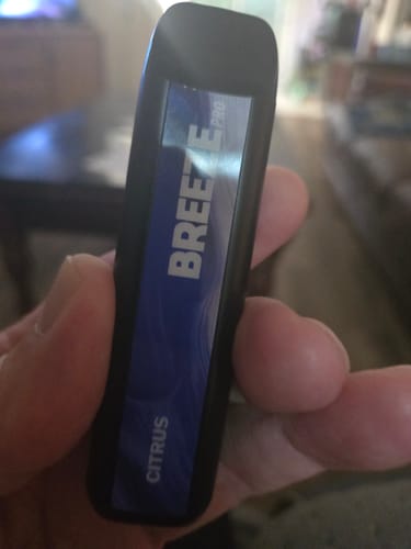 Customer photo review of Breeze Pro Disposable Vape