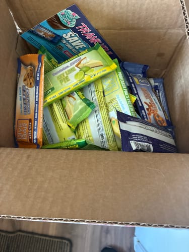 Customer photo review of STUFF MY BOX !