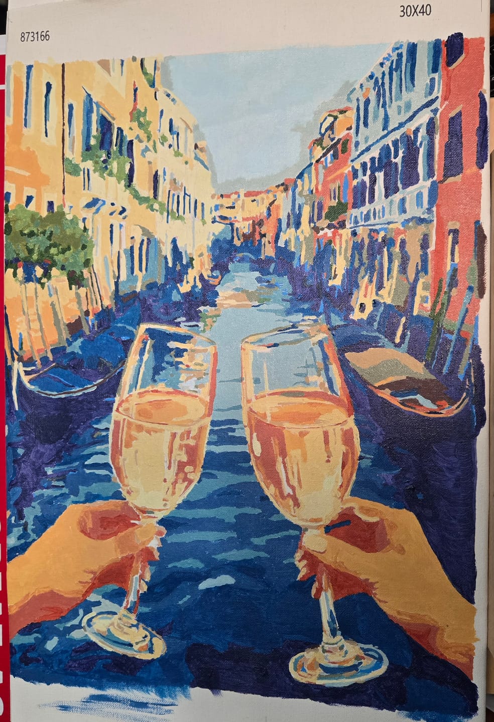 Customer photo review of Paint by Numbers - Surprise Kit