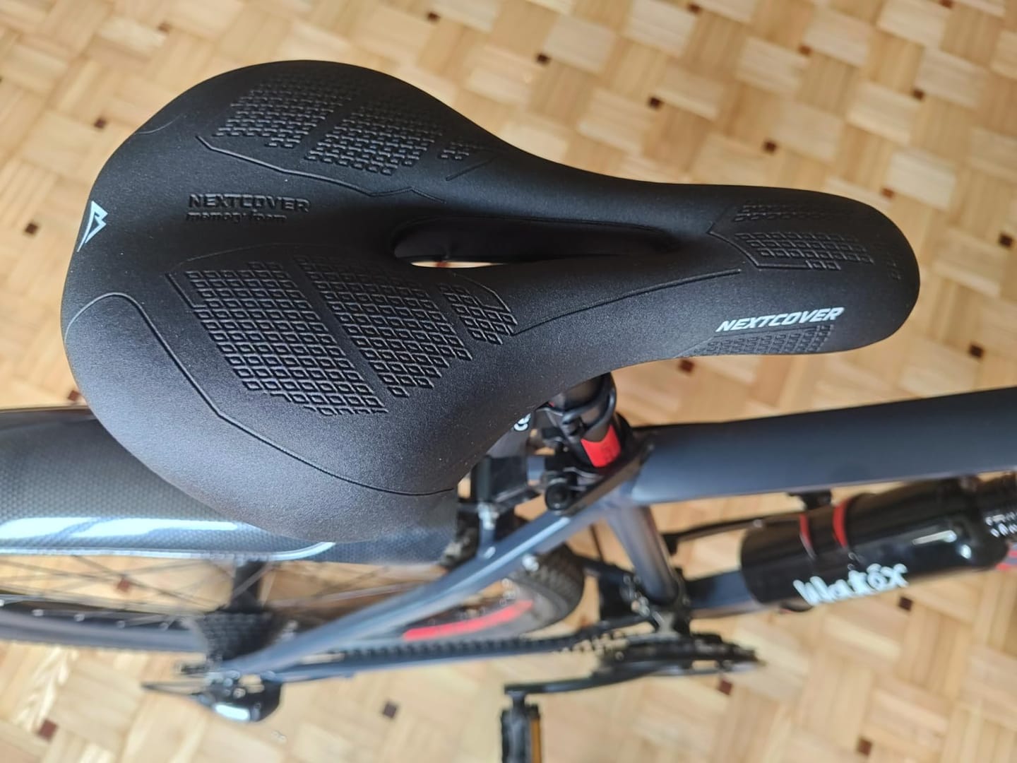 Customer photo review of Fahrradsattel ComfortOne & Sattelbezug CoverPro