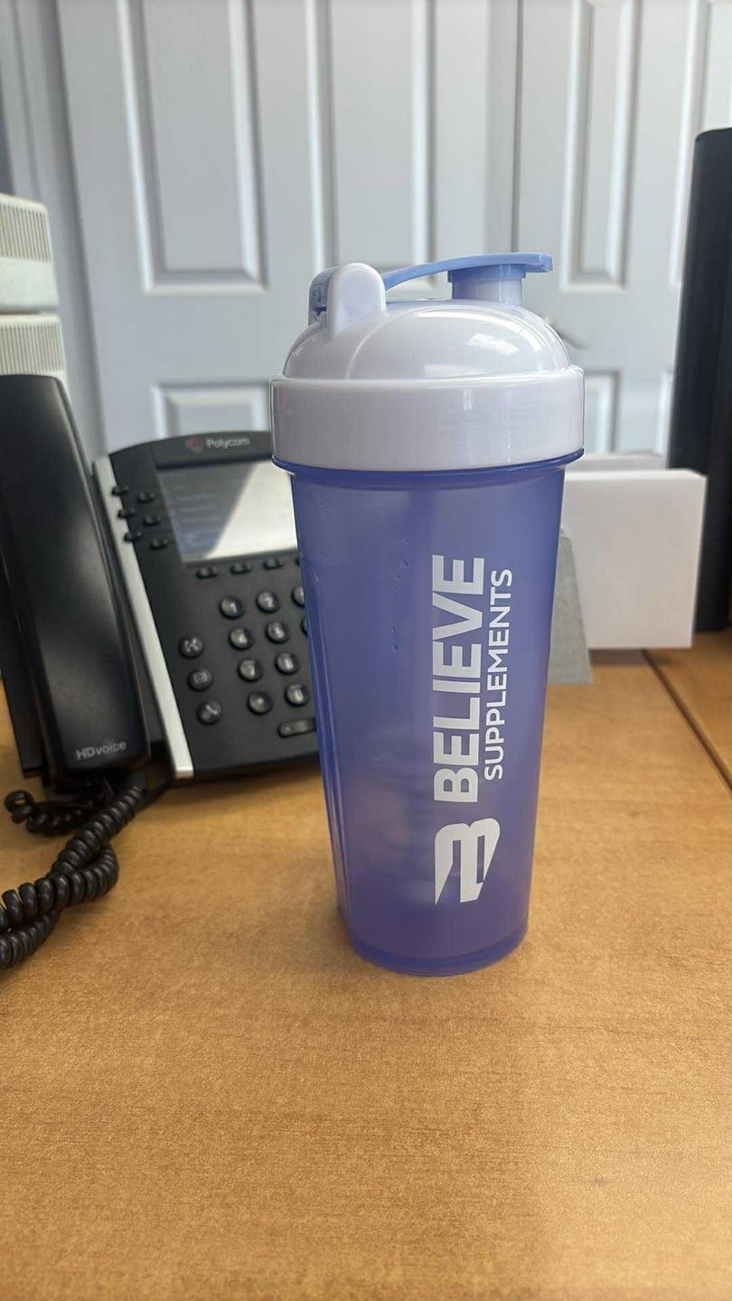 Customer photo review of Believe Shaker