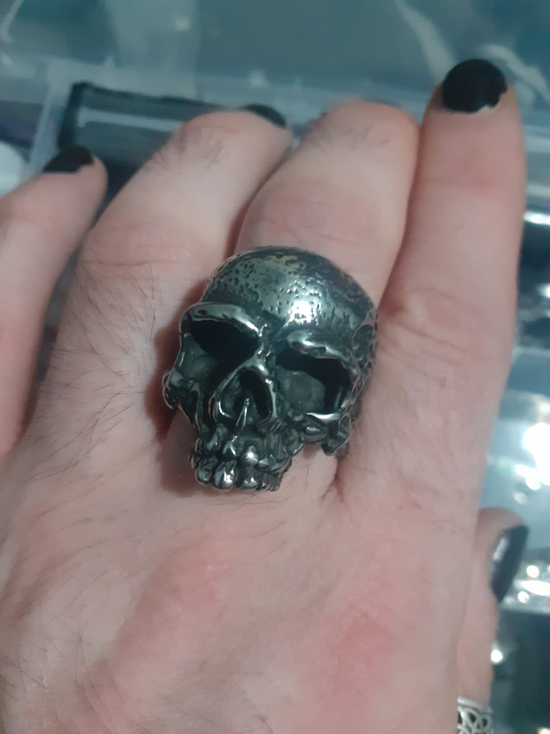 Customer photo review of ANCIENT SKULL.