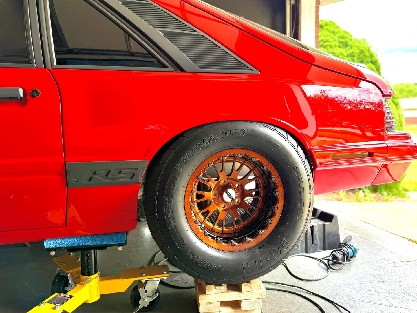 Customer photo review of 85-86 Mercury Capri RS Molding
