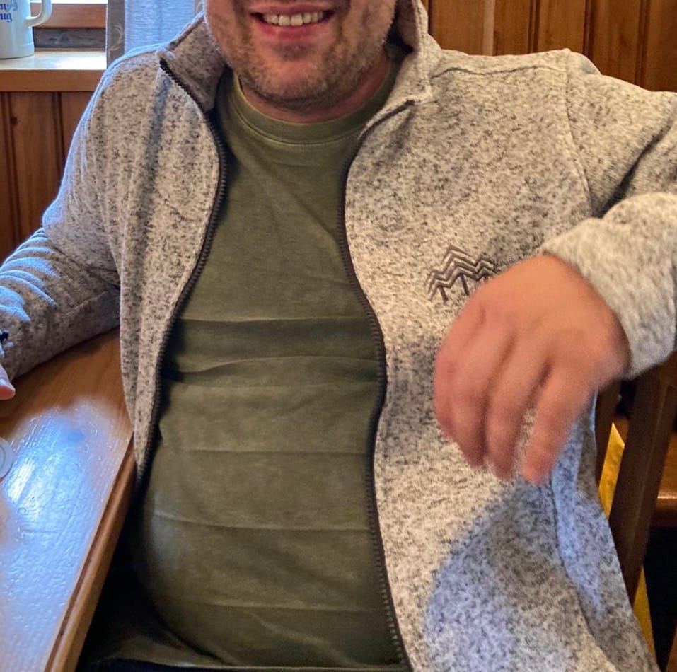Customer photo review of HOLZBRÜDER® Strickfleece Jacke / grey (🌲)