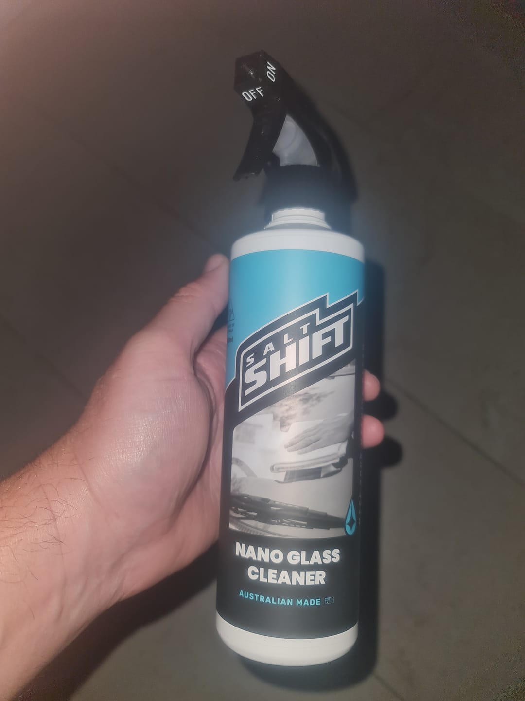 Customer photo review of Nano Glass Cleaner