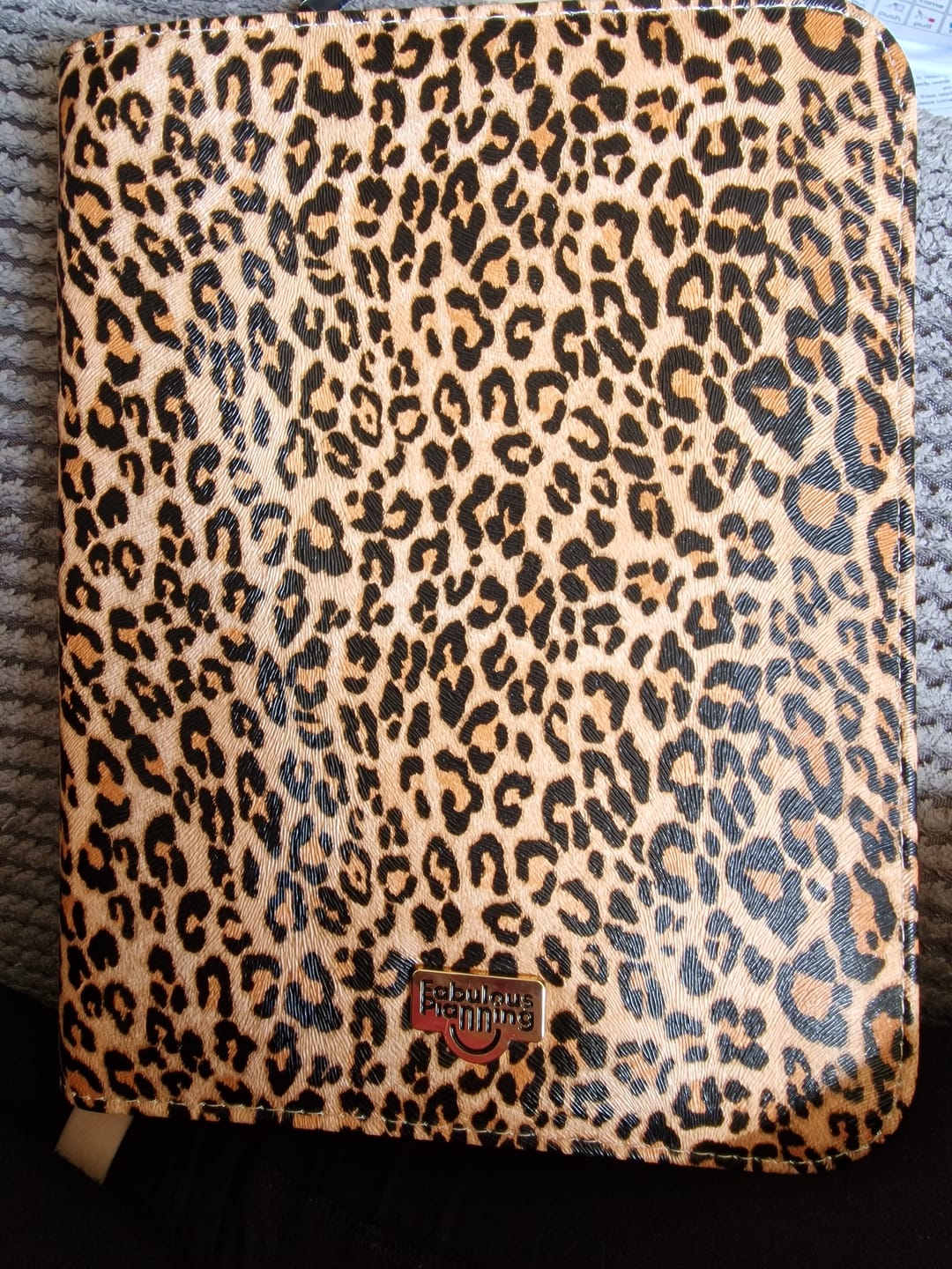 Customer photo review of A5 Folio - Leopard