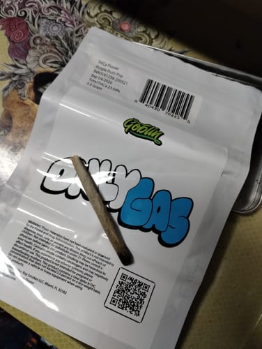 Customer photo review of Purple Push Pop -THCa Flower