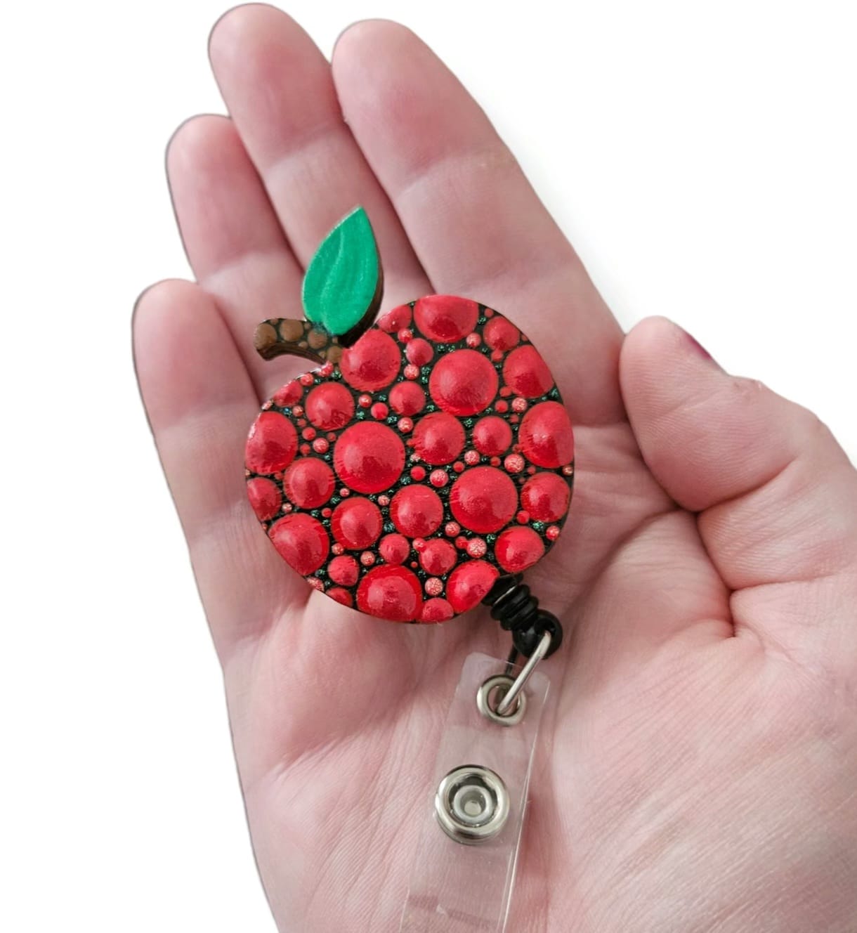 Customer photo review of Unfinished Wood Apple Shape | DIY School Teacher Craft | Up to 36"