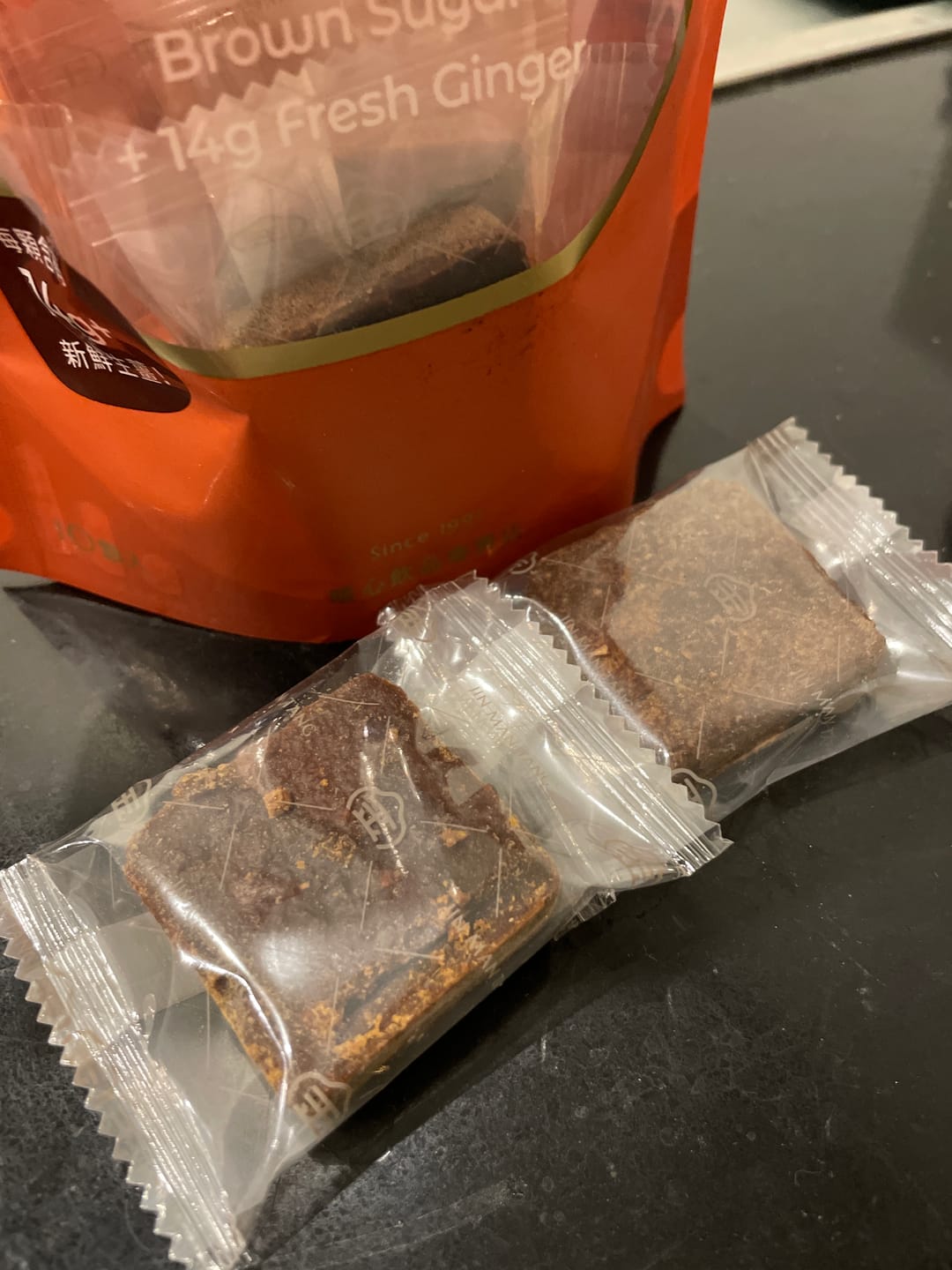 Customer photo review of Jin Man Tang【Cute.Cube】Classic Brown Sugar with Old Ginger 200g