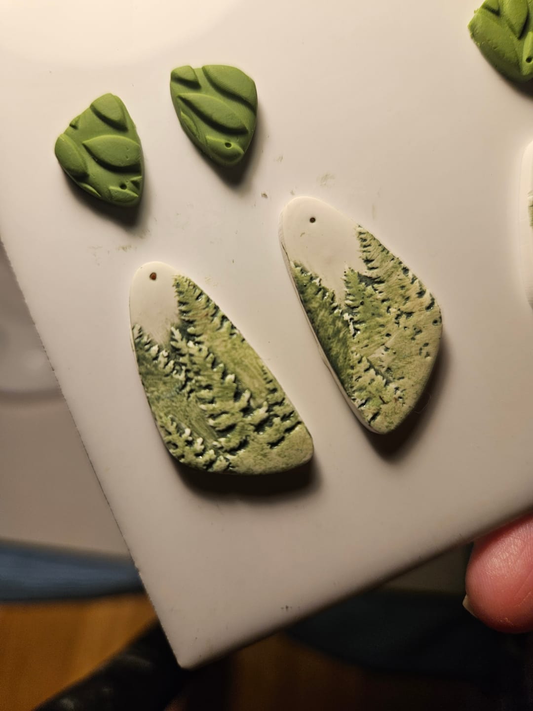 Customer photo review of Josie Mirrored Polymer Clay Cutter Set