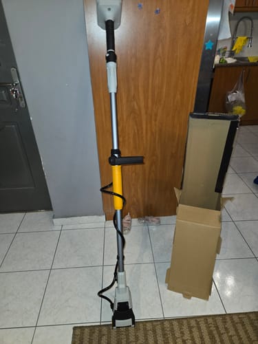 Customer photo review of 18V Twin Brush - Cordless Brushless Power Scrubber - Incl. 4.0Ah Battery & Fast Charger + 4 Brushes and Extension Pole