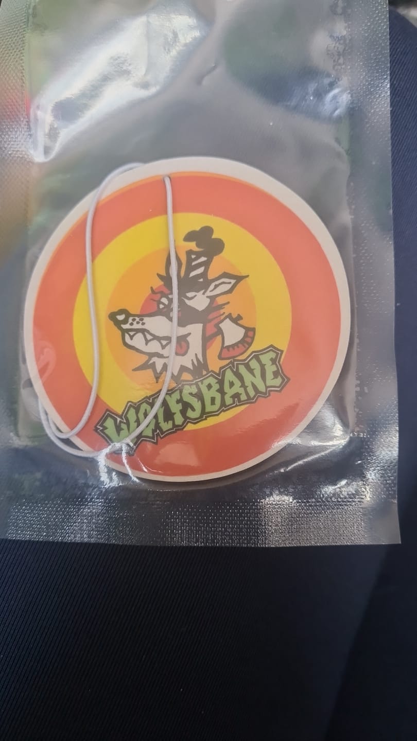 Customer photo review of Promotional Car Air Fresheners - Custom Shape With Your Logo