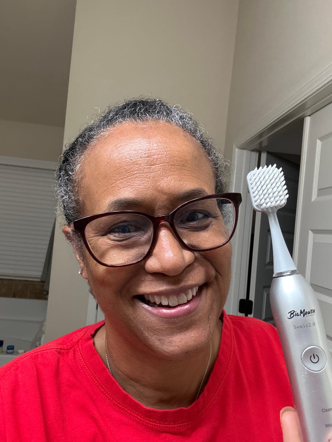 Customer photo review of Black & Platinum Brush Refills