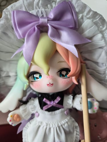 Customer photo review of Mianmian Strange World Adventure Series Witchy LiLi Special Color BJD Action Figure