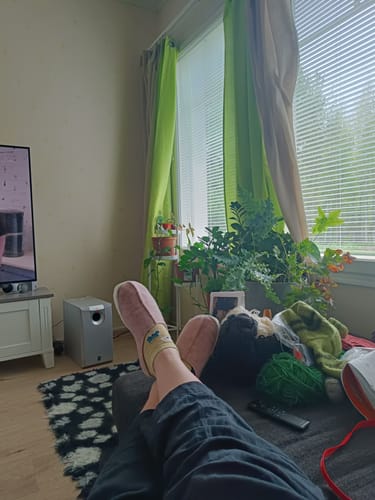 Customer photo review of Vaistoa Toive -paljasjalkatossut