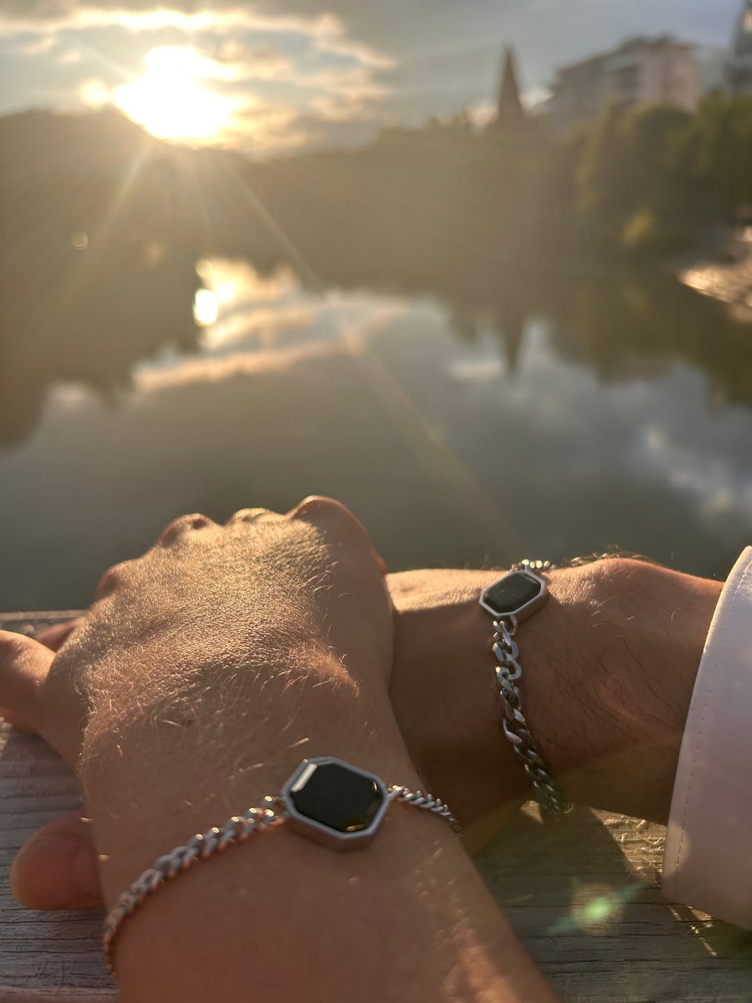 Customer photo review of Couple Bundle - Classic (2x Armbänder)