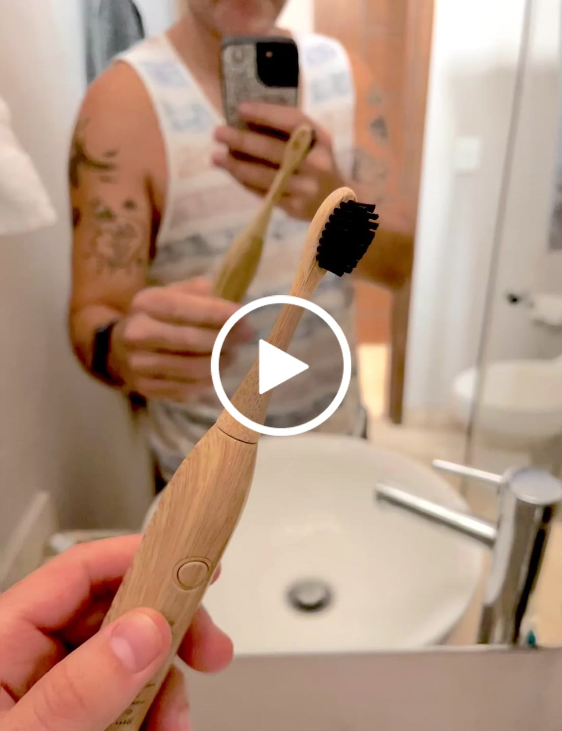 Customer video review of Zen Toothbrush Bamboo Heads (3 units)