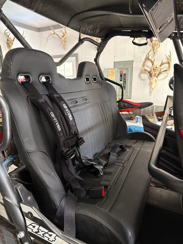 Customer photo review of Teryx 4 Rear Bench Seat (2012-2025) W Harnesses