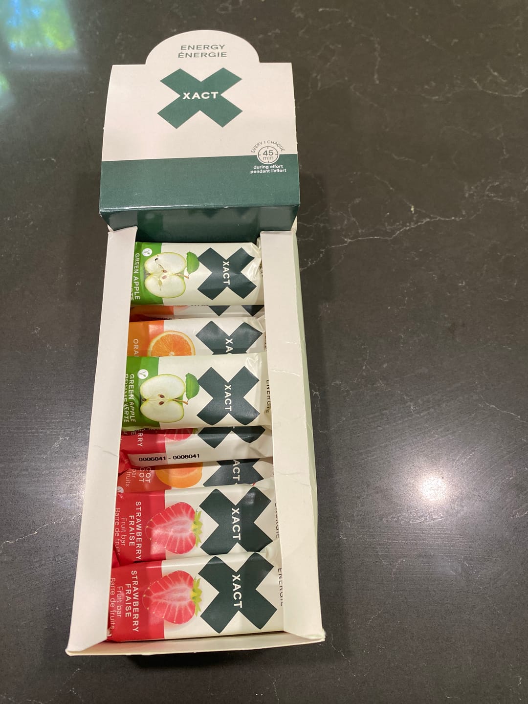 Customer photo review of XACT ENERGY mixed boxes