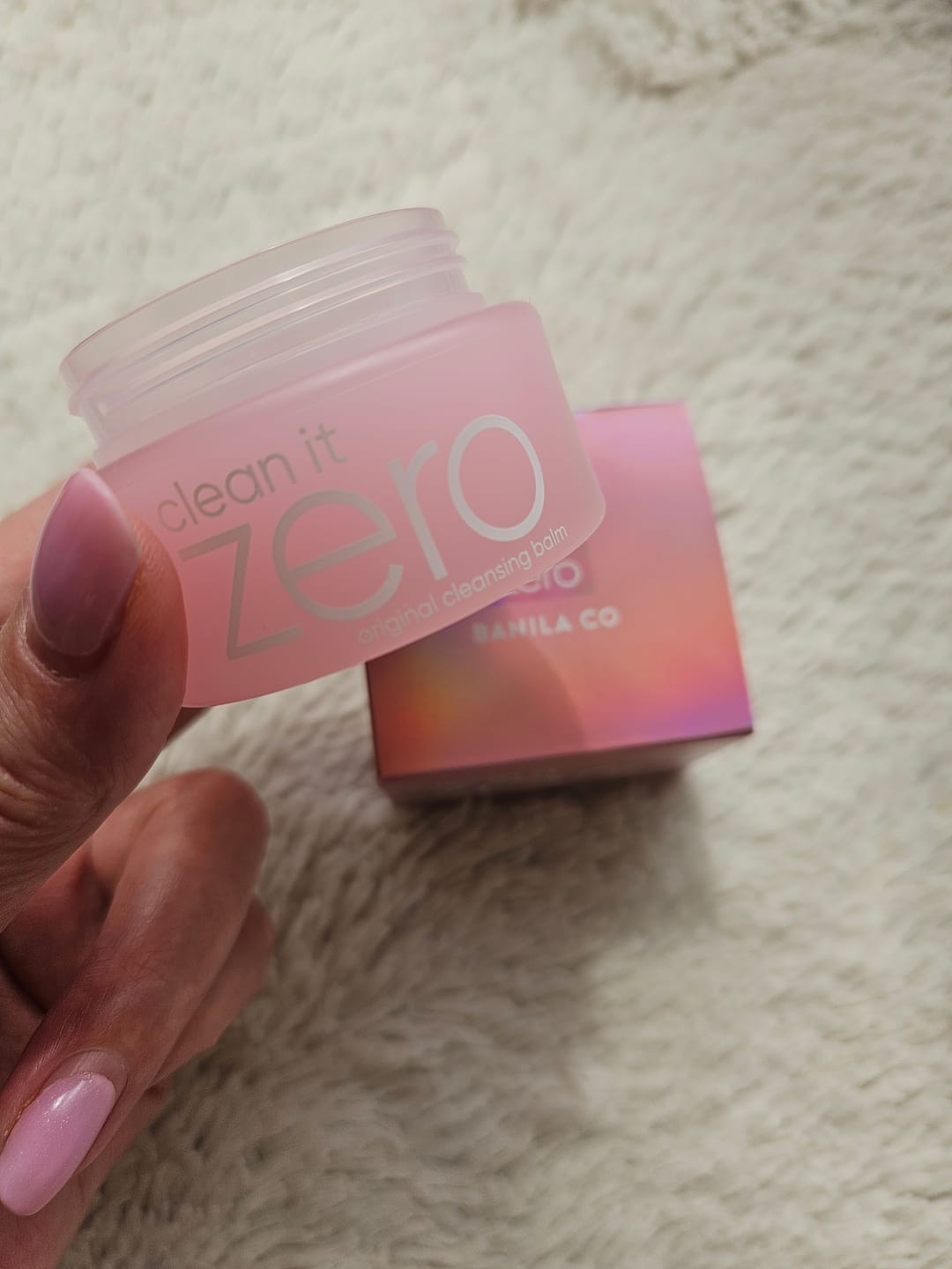 Customer photo review of Universāls attīrošs balzams kosmētikas noņemšanai Banila Co. Clean It Zero Cleansing Balm Original