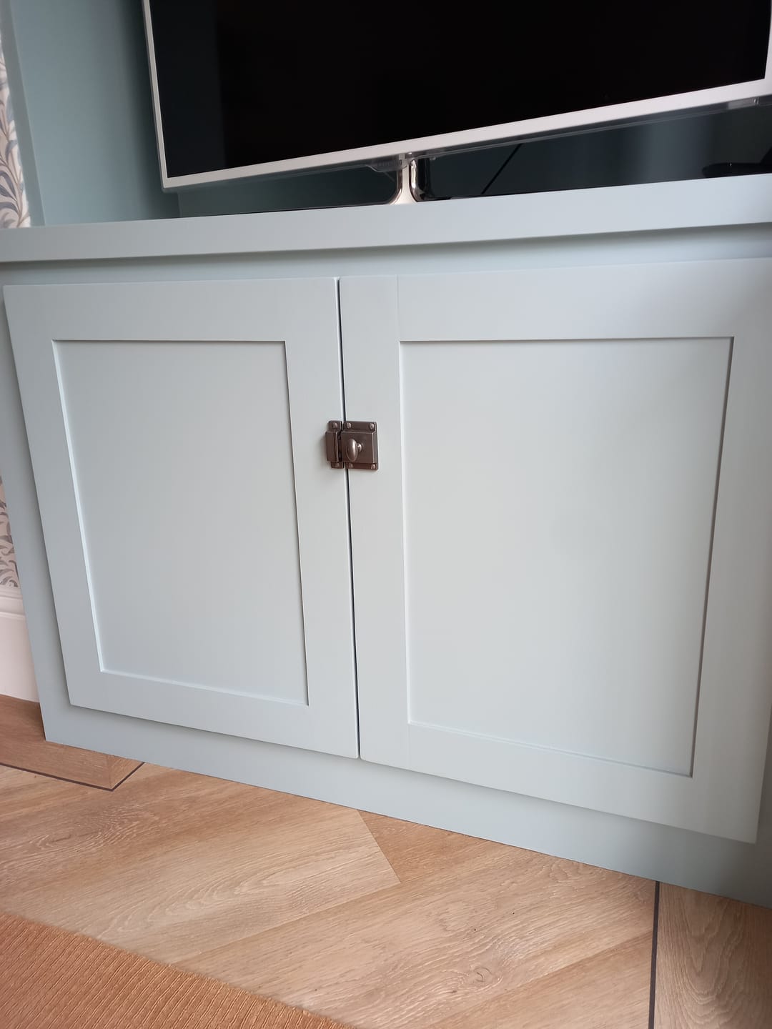 Customer photo review of Turn Cupboard Latch | Various Finishes
