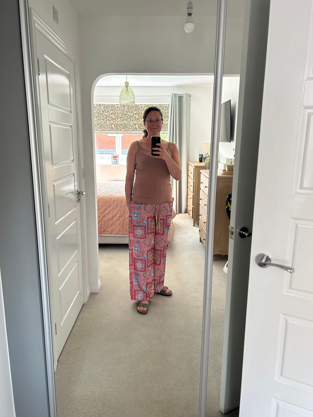 Customer photo review of 50p A Metre: Print & Plain Fabric Bundle