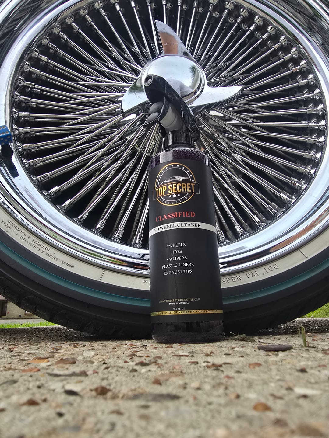 Customer photo review of GRYMX - HEAVY DUTY WHEEL CLEANER