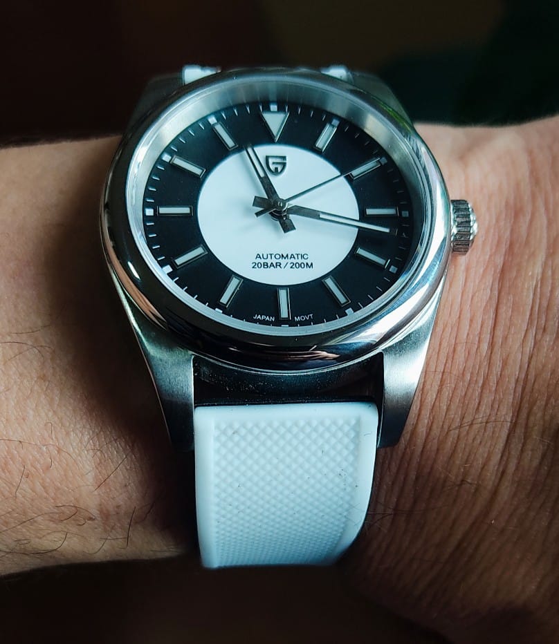 Customer photo review of Bracelet de Montre en Caoutchouc • Respirant et Imperméable