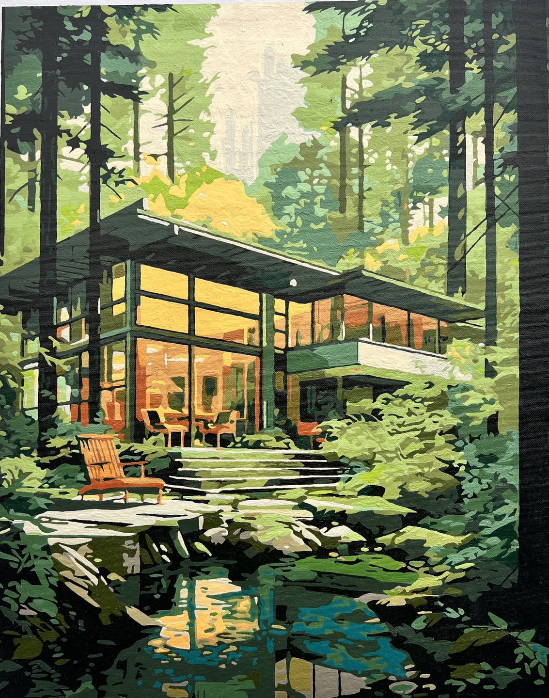 Customer photo review of Deep Forest Coziness