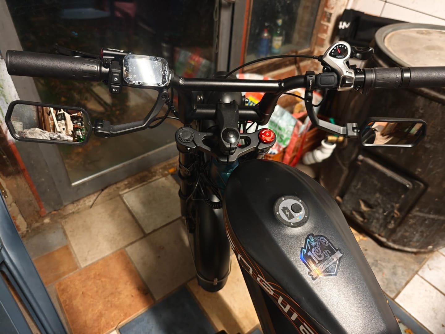 Customer photo review of NEXTCOVER® Fahrradspiegel für Lenker mit ProVision-Echtglas