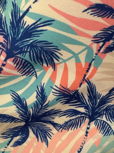Customer photo review of Super Stretch - Breezy Palms Hawaiian Shirt