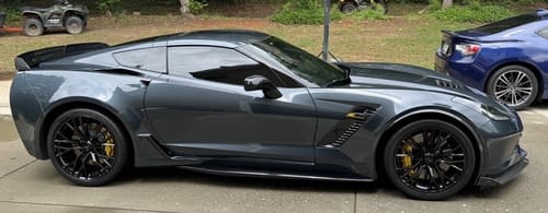 Customer photo review of Chevrolet Corvette C7 Stage 2 Front Splitter