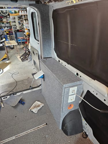 Customer photo review of Carpet Filz selbstklebend für Camper