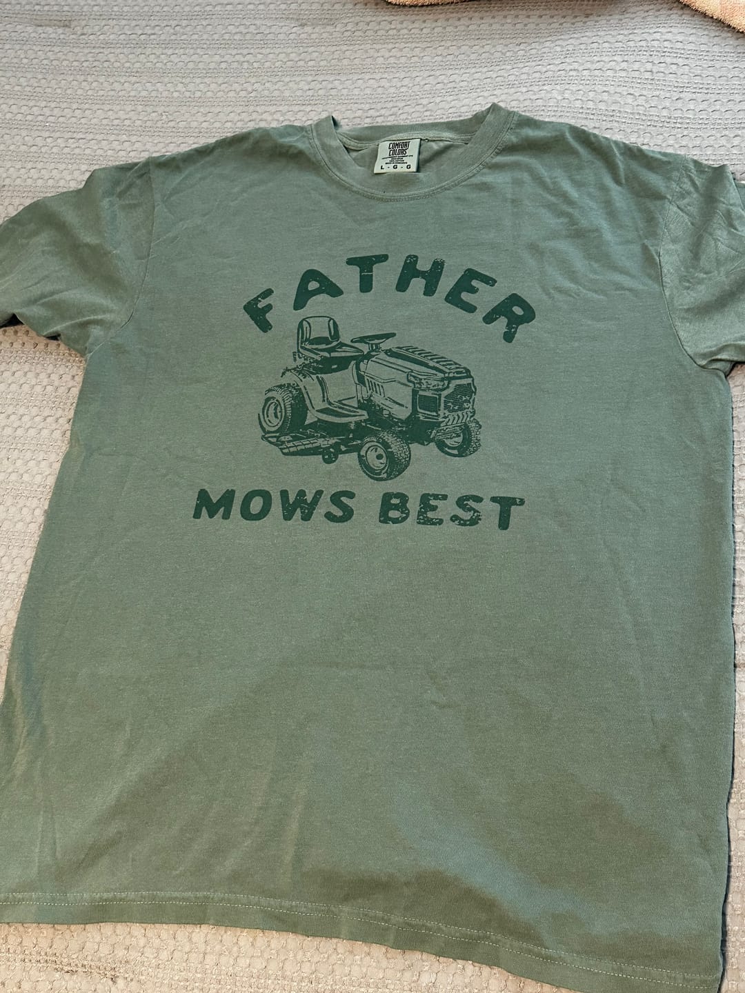 Customer photo review of Father Mows Best