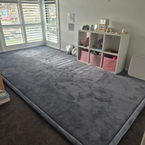 Customer photo review of The Mellow Mat® v2 (Soft Touch Sensory Tatami Rug)