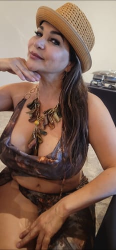 Customer photo review of Muffin Man Pork Pie Straw Fedora