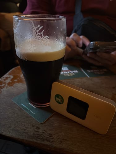 Customer photo review of Portable WiFi Ireland
