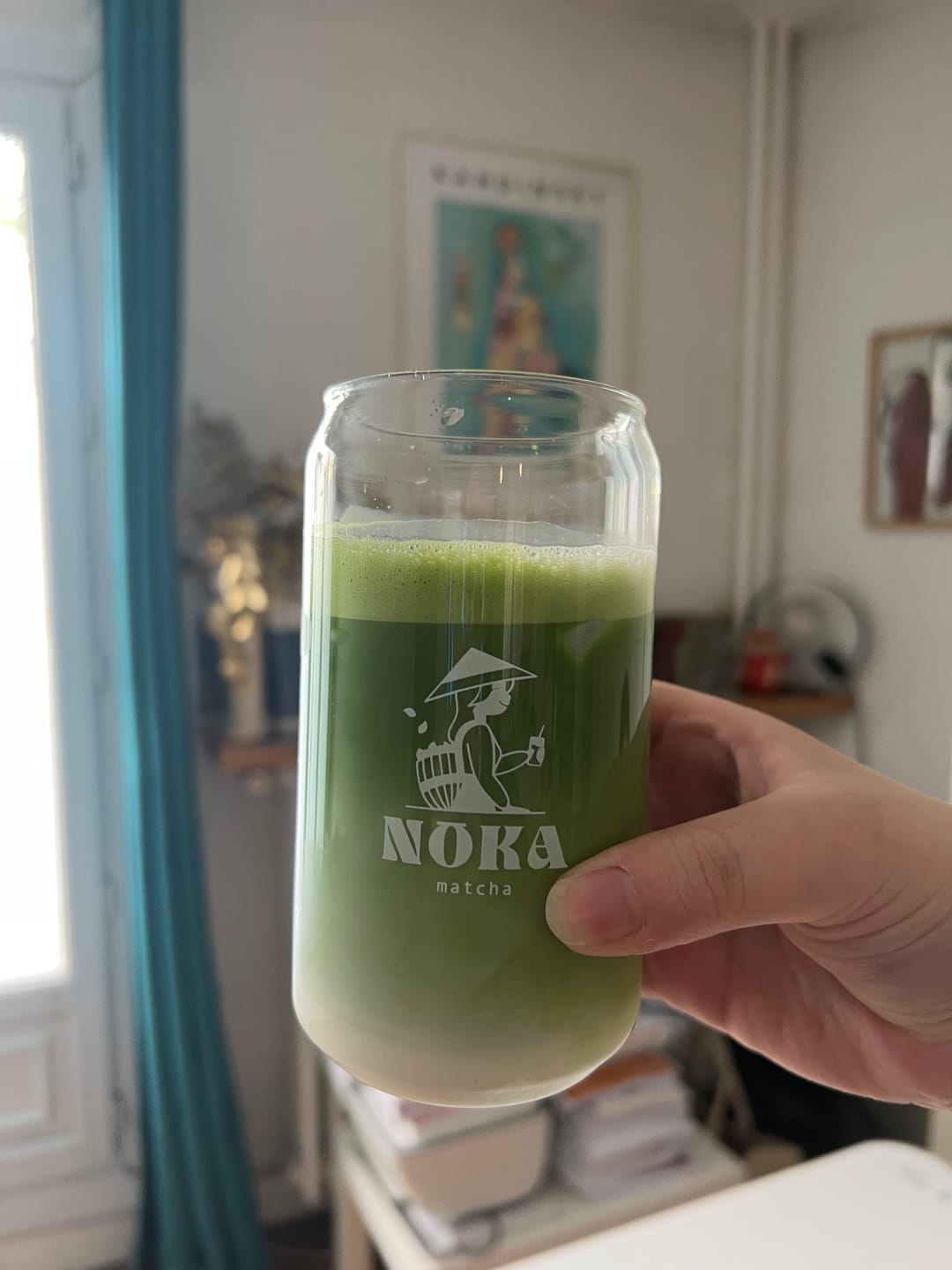 Customer photo review of Verre Dégustation matcha