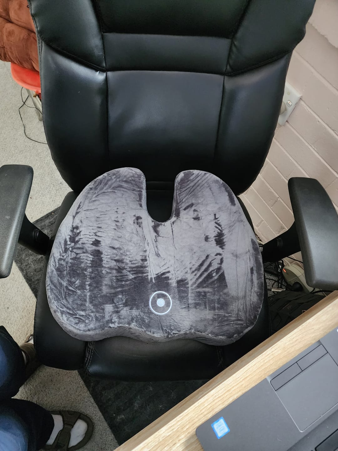 Customer photo review of Memory Foam Seat Cushions