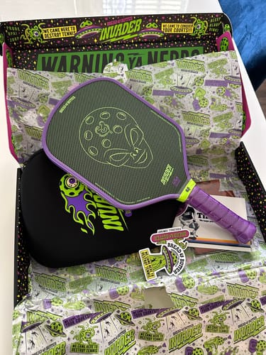 Customer photo review of The Invader 16mm Pickleball Paddle