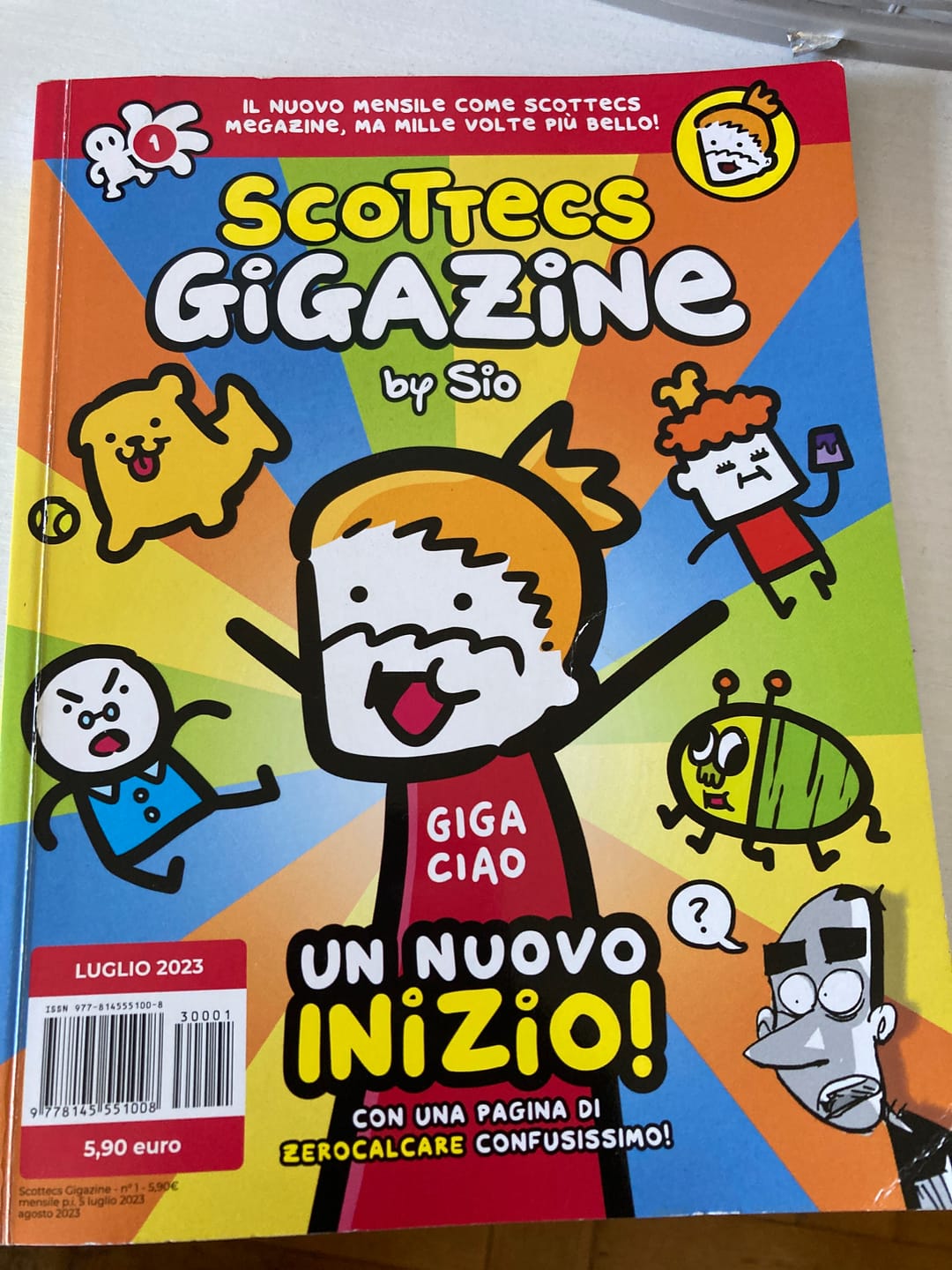 Customer photo review of ADSG! - Abbonamento Digitale Scottecs Gigazine