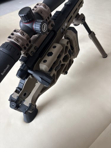 Customer photo review of Silverback Airsoft Reversible Dual Picatinny Hinge