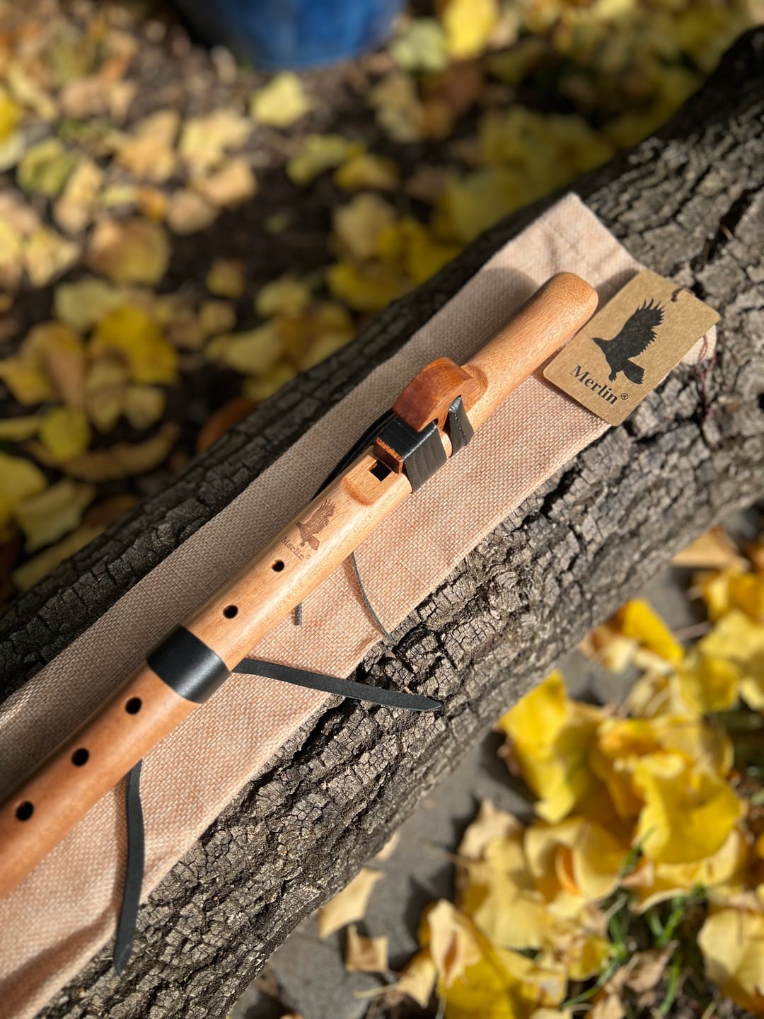 Customer photo review of Native American Style Flute High D Minor Walnut Wood 39cm