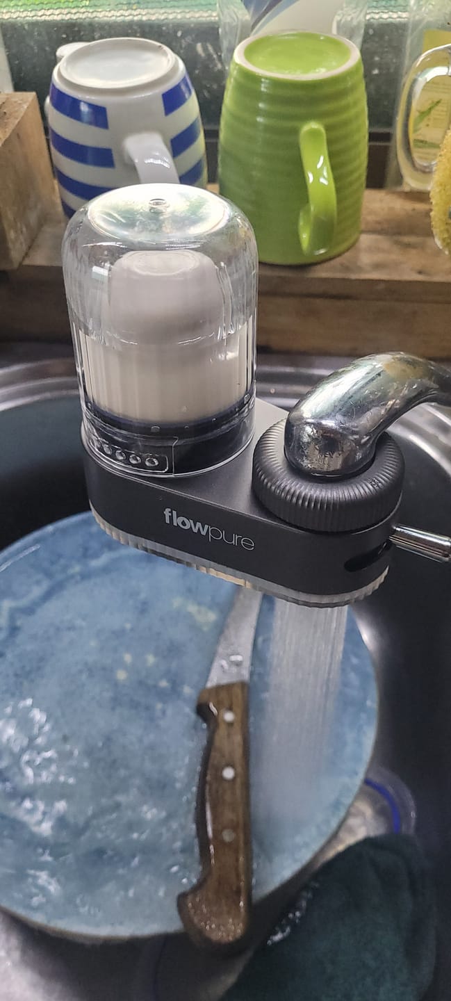 Customer photo review of FlowPure® Tap Water Filter