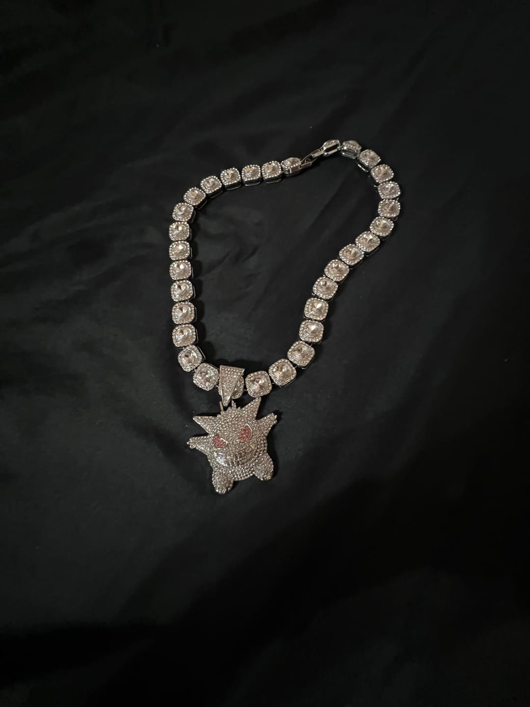 Customer photo review of SET ICE GENGAR V3 - Collana Clustered e Pendente - Silver