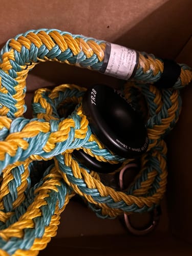 Customer photo review of 3/4" Arbo Space LPX Pluto Multi Ring Sling