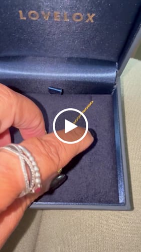 Customer video review of Z Item Personalisation