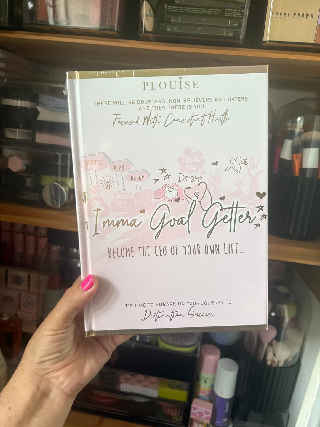 Customer photo review of P. Louise Imma Goal Getter Inspirational Diary